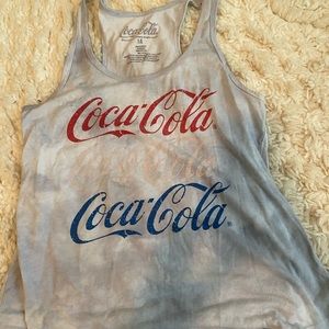 Coca-cola racer back tank